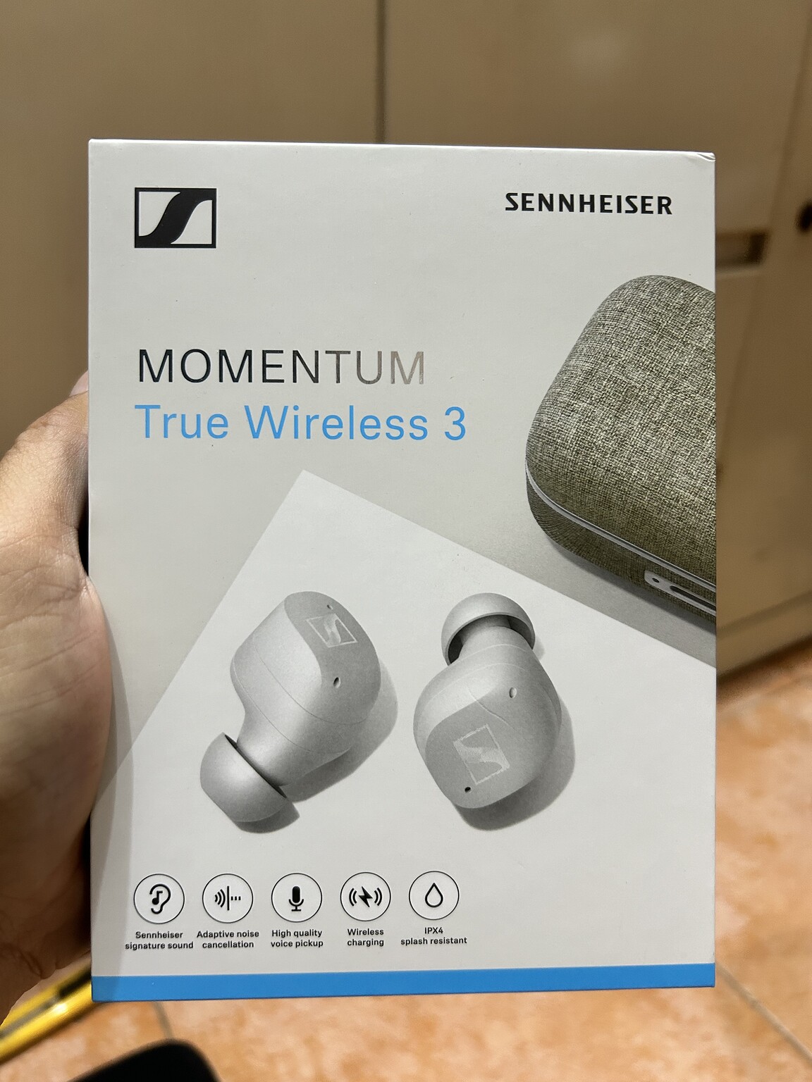 Kđ tốt cái cuối Tai nghe Sennheiser Momentum True Wireless 3 KT 22h59