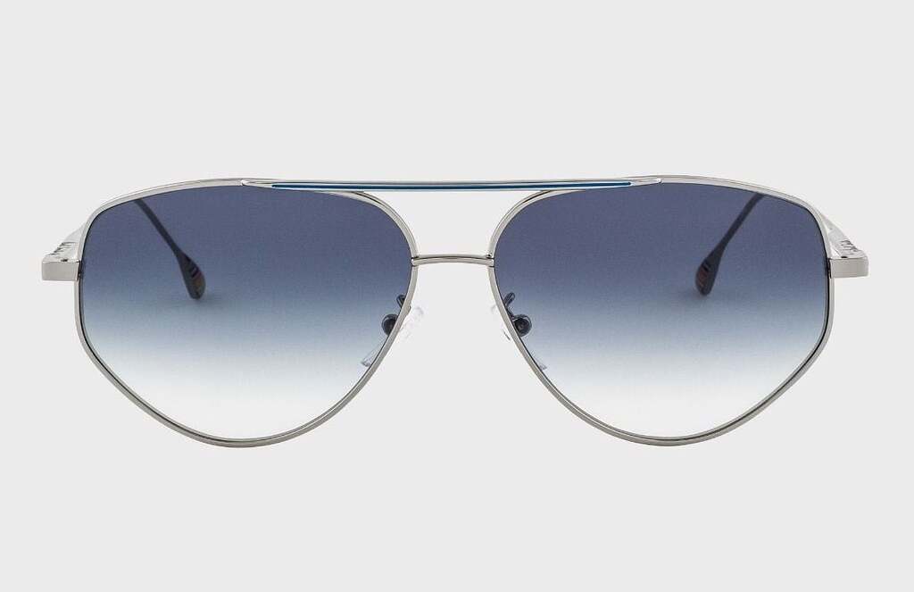 Paul Smith Drake Gunmetal blue gradient sunglasses