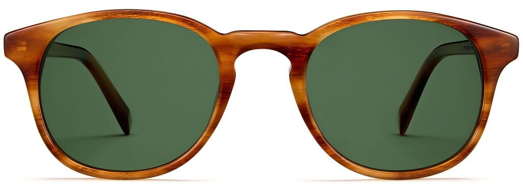 Warby Parker Downing English Oak sunglasses