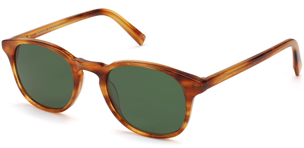 Warby Parker Downing English Oak sunglasses