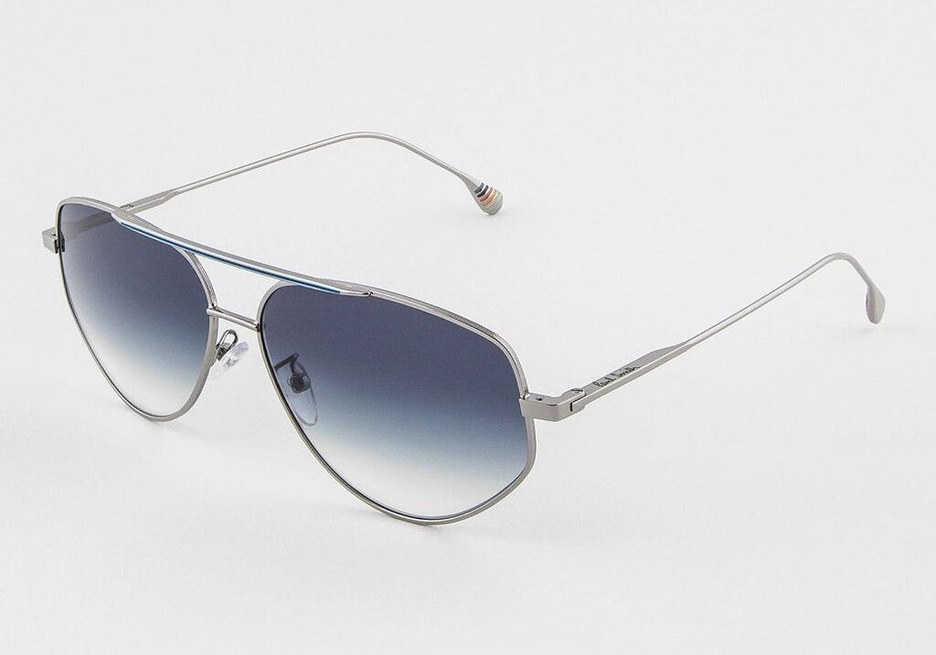 Paul Smith Drake Gunmetal blue gradient sunglasses