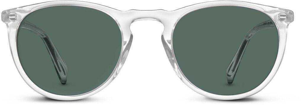 Warby Parker Haskell 500 crystal sunglasses