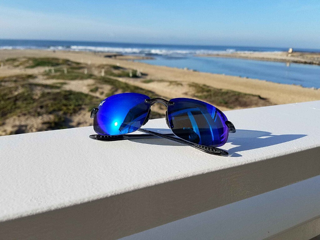 Maui Jim Ho'okipa Blue Hawaii sunglasses