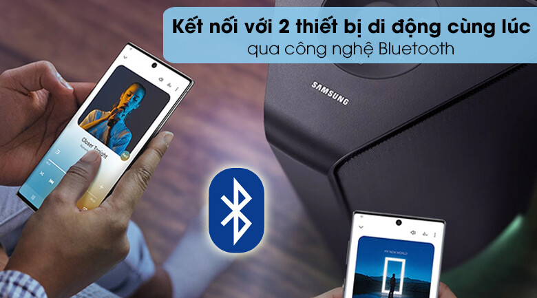 Loa Tháp Samsung MX-T70/XV - Kết nối Bluetooth